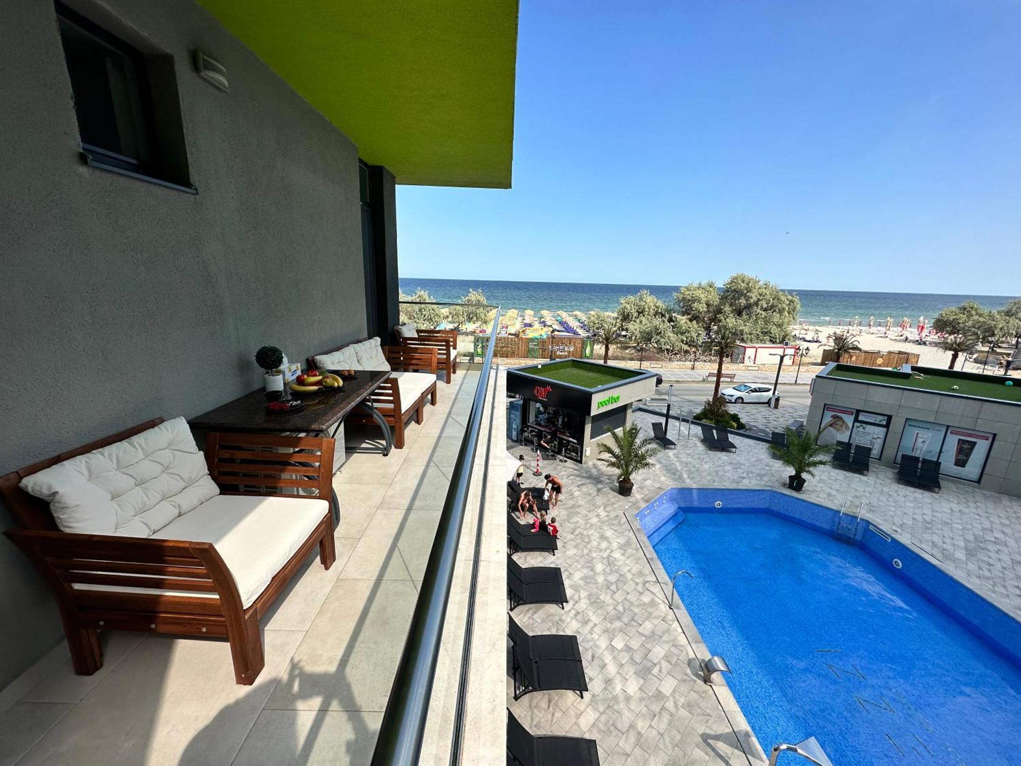 Appartement Alfie Mamaia Nord à Năvodari Extérieur photo