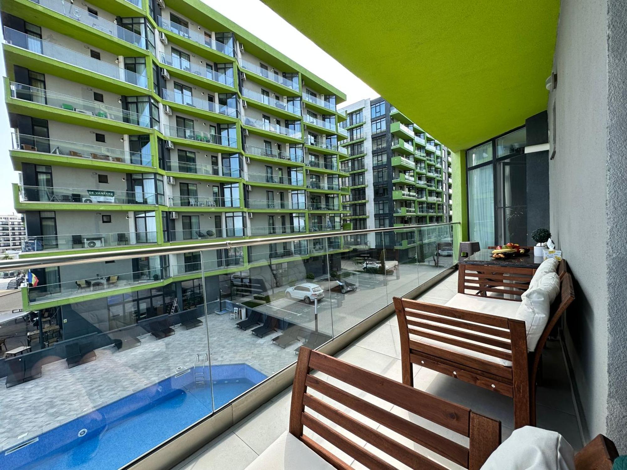 Appartement Alfie Mamaia Nord à Năvodari Extérieur photo