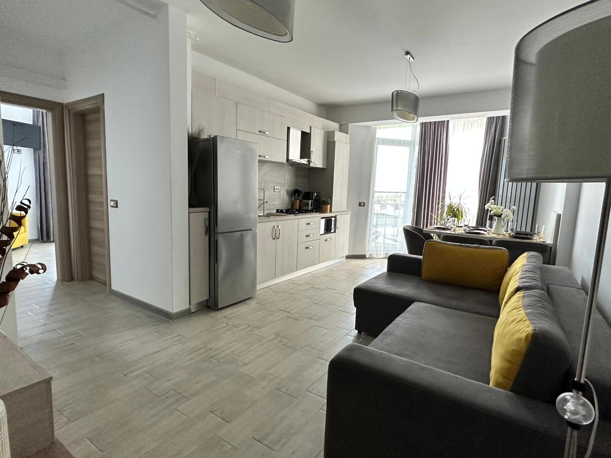 Appartement Alfie Mamaia Nord à Năvodari Extérieur photo